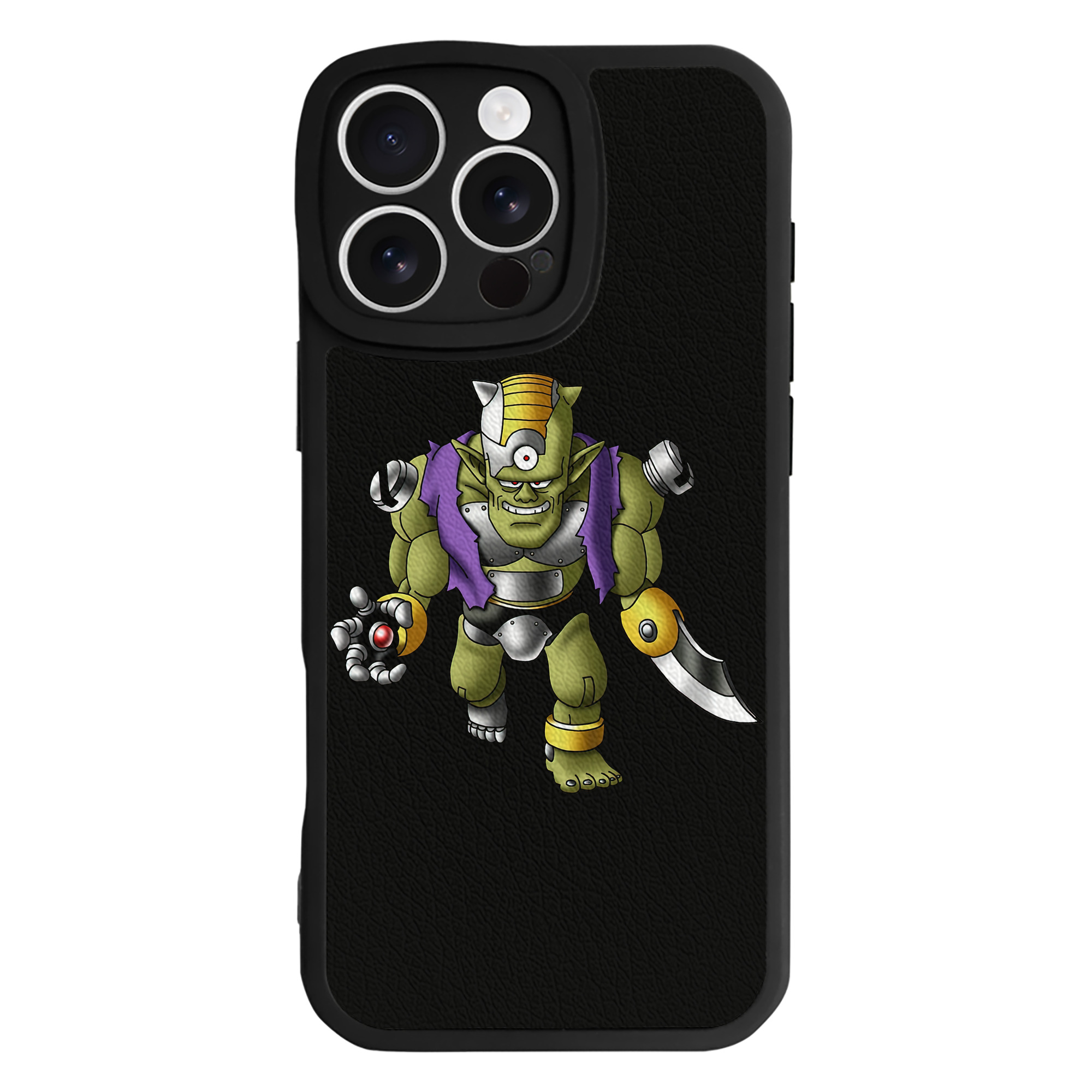 （画像用） ドラゴンクエスト Doragon Kuesuto Dragon Quest 【iPhone 16シリーズ対応】シリコンスマホケース（レザー調） 材質：シリコン
